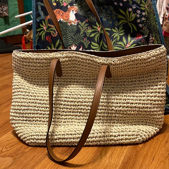 Ralph Lauren Handbags - Ralph Lauren straw bag